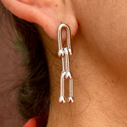 Aretes Dupe TIFFANY Acero Inoxidable 2857-109