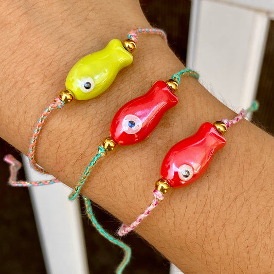 Pulsera De Cuerda + Acero 2857-73
