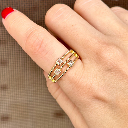 Anillo Chapa de Oro 2911-20