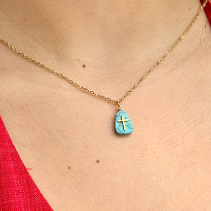 Collar Chapa de Oro 2911-23