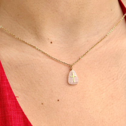 Collar Chapa de Oro 2911-23