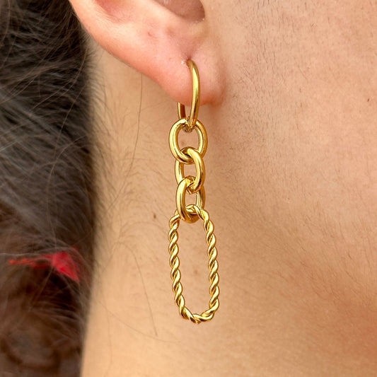 Aretes Acero Inoxidable 2911-37