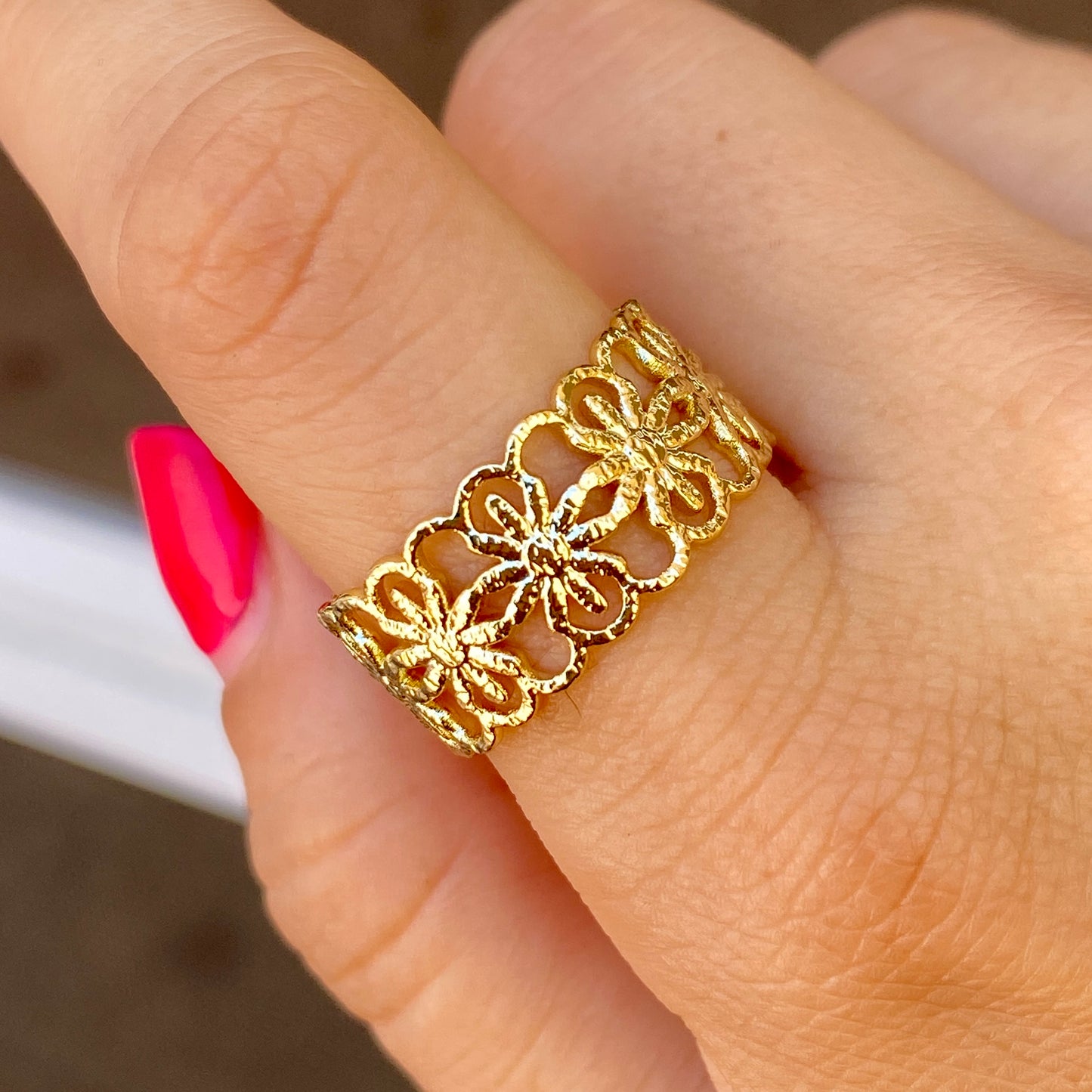 Anillo Chapa de Oro 3050-24
