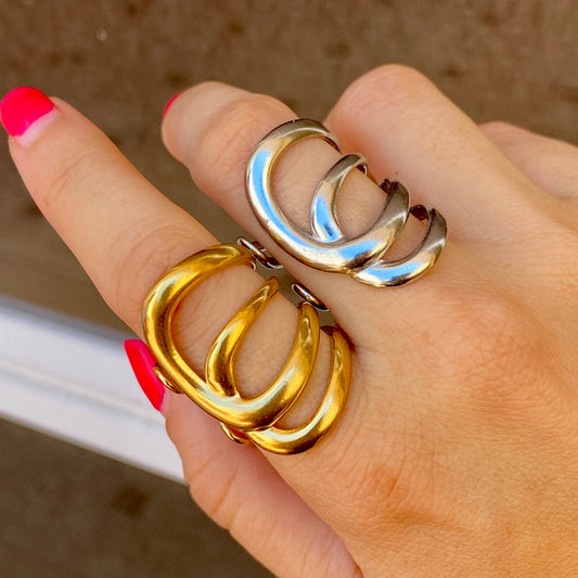 Anillo Acero Inoxidable Ajustable 3050-43