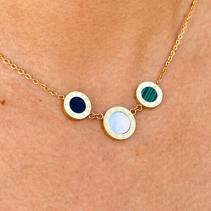 Set Collar Dupe BVLGARI 3050-68