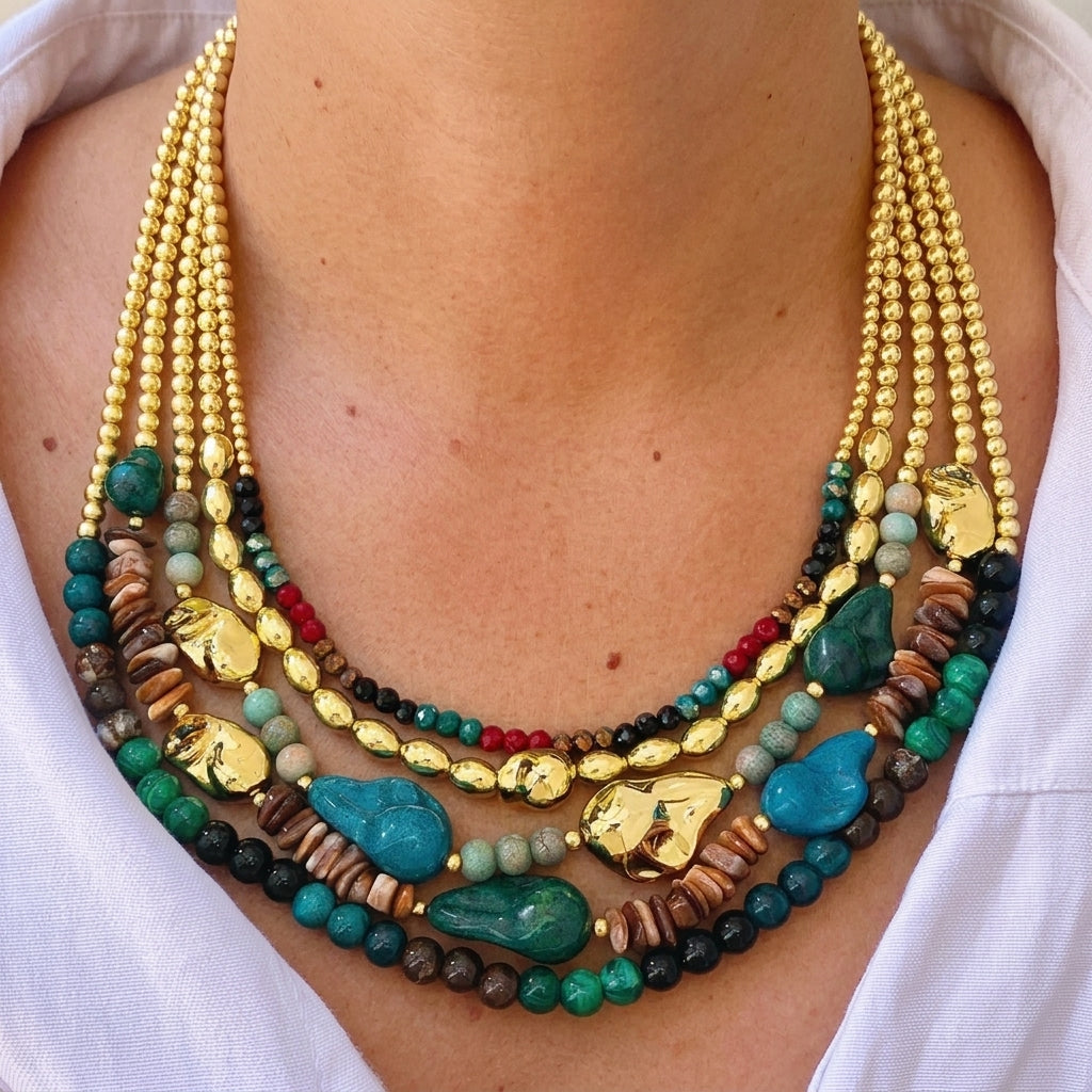 Collar Boho Etnico 3072-48