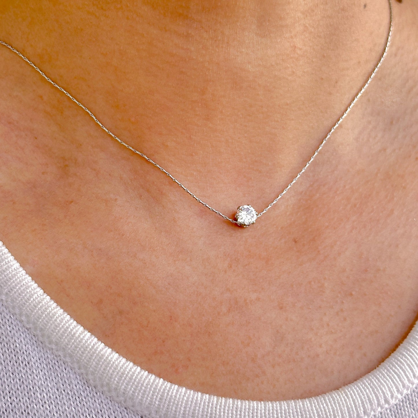 Collar Redondo Zirconia Titanio 3309-3