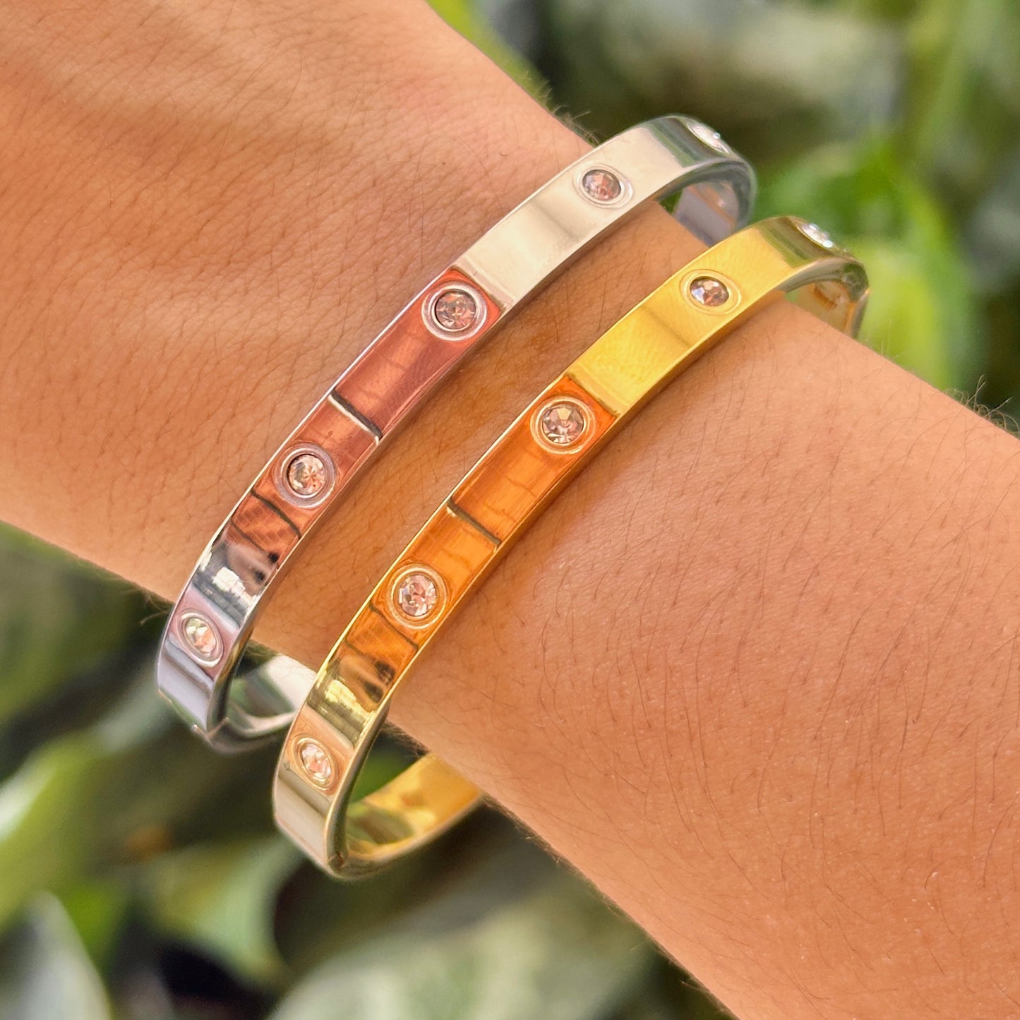 Pulsera Dupe Cartier Acero Inoxidable 3971-1