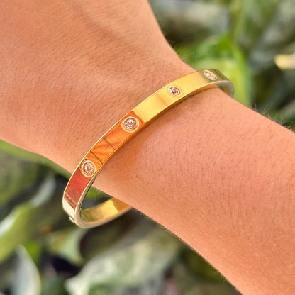 Pulsera Dupe Cartier Acero Inoxidable 3971-1