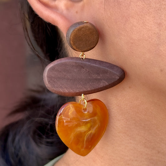 Aretes Resina 4103-148
