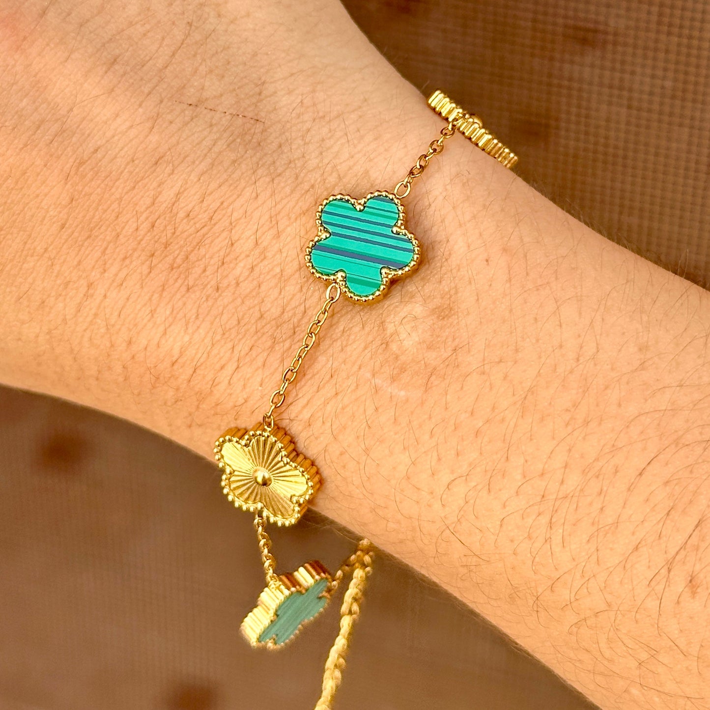 Pulsera Dupe VAN CLEEF Acero Inoxidable 4103-16