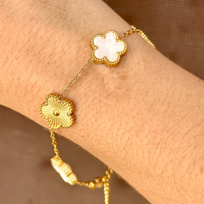 Pulsera Dupe VAN CLEEF Acero Inoxidable 4103-16