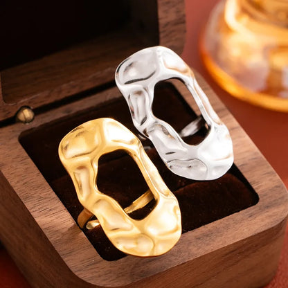 Anillo Abierto Acero Inox 4287-13