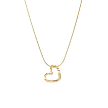 Collar Corazon Acero Inox 4287-1