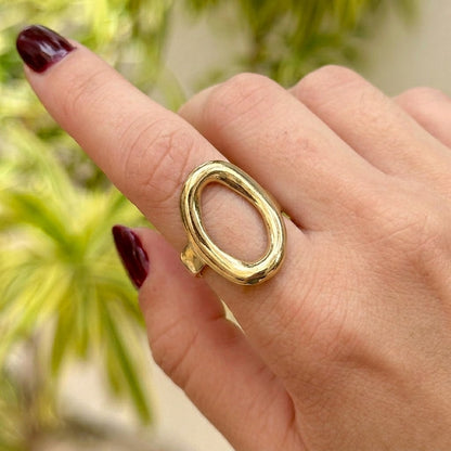 Anillo Abierto Acero Inox 4287-4
