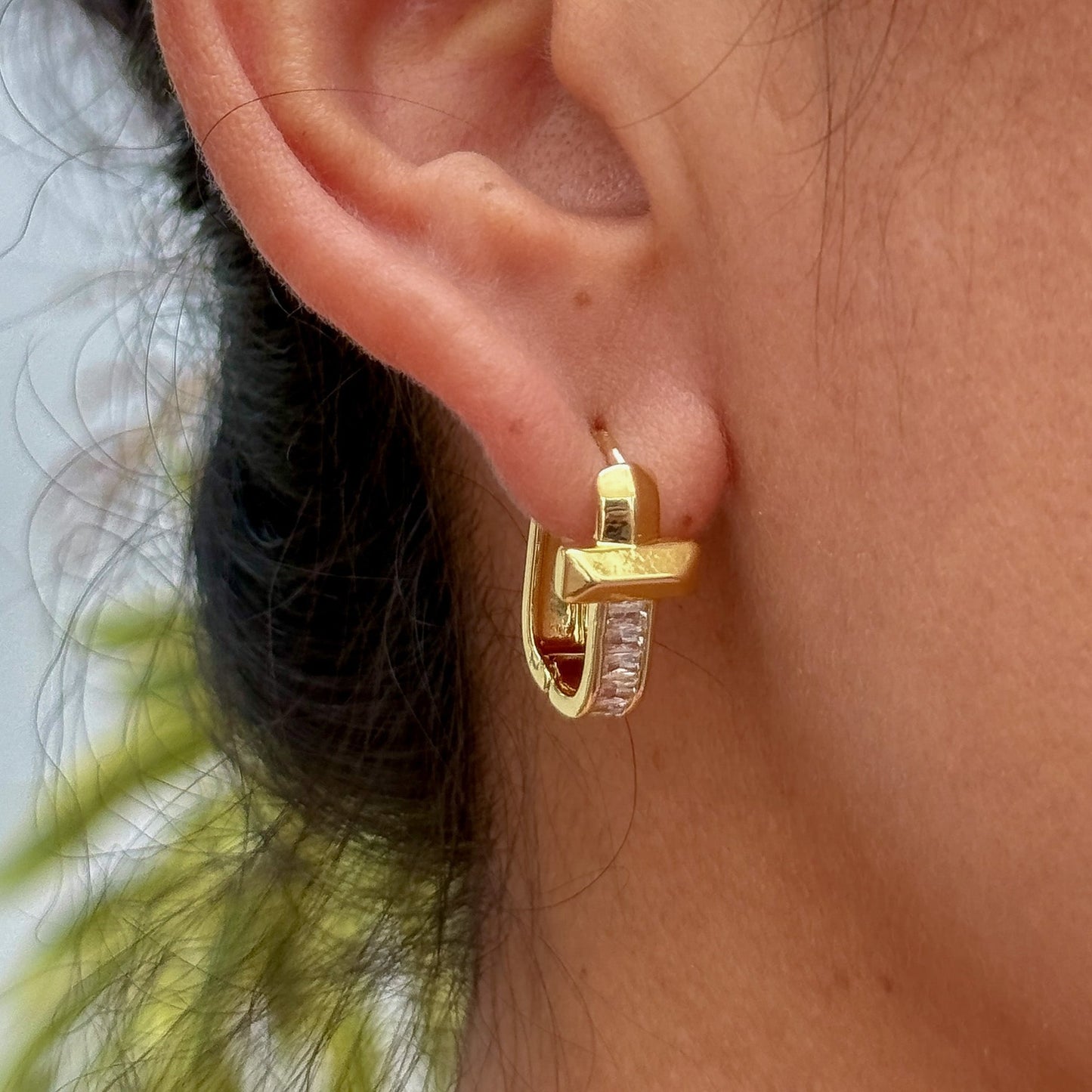 Aretes Premium Baño de Oro 5552-68