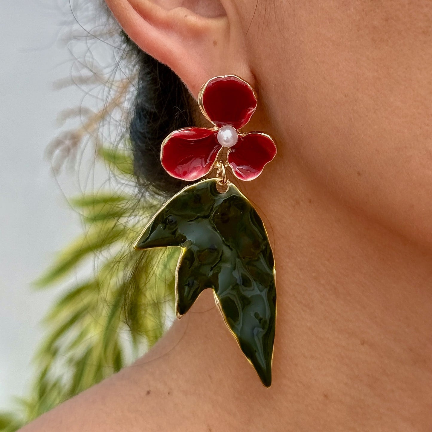 Aretes Verano Acero Inox 5552-75