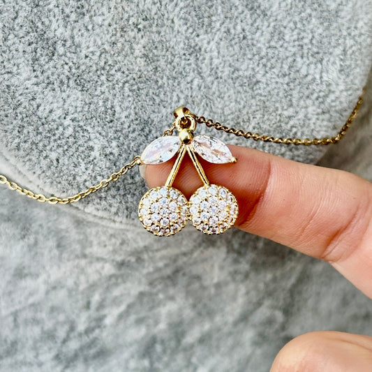 Collar Cereza Acero Inoxidable 5843-97