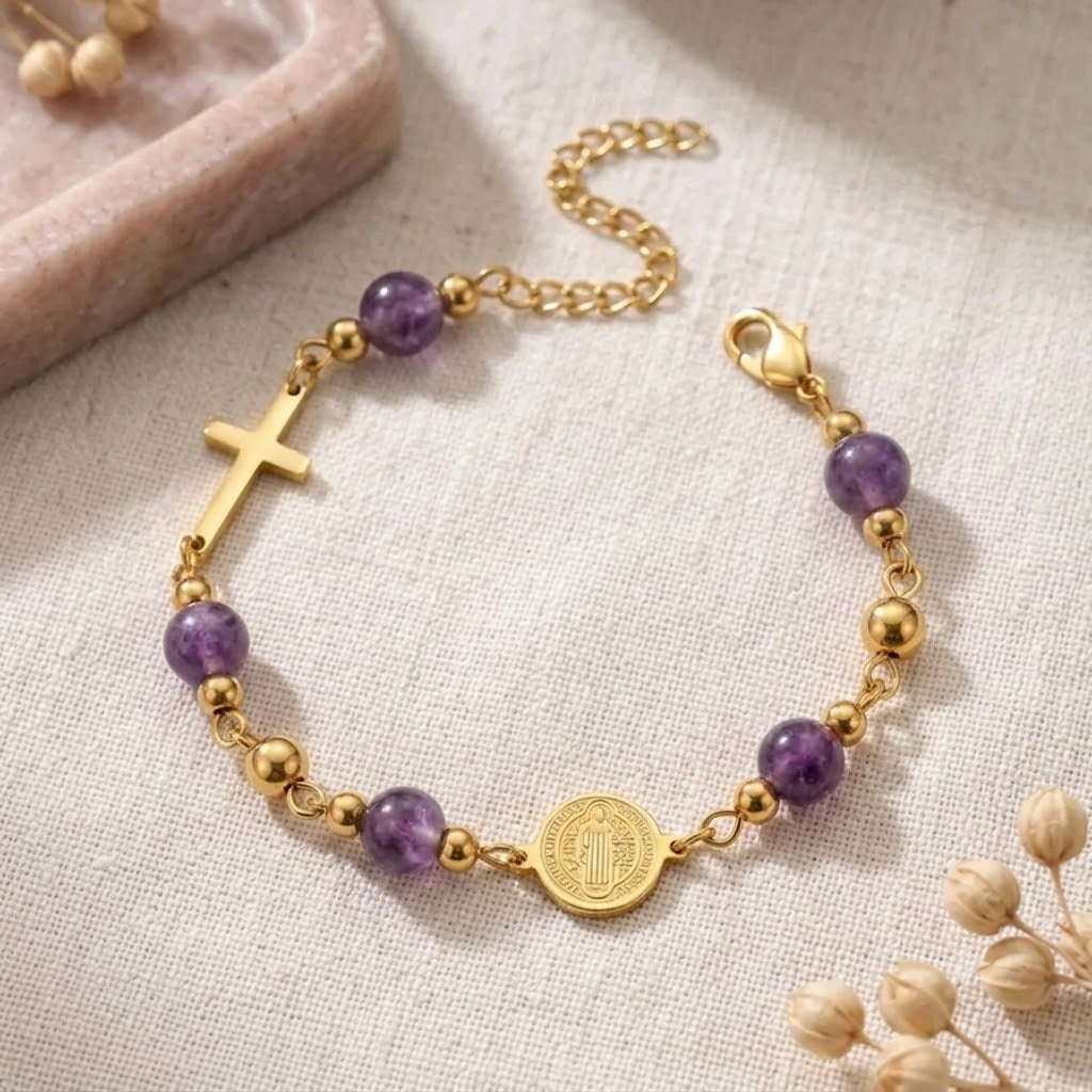 Pulsera Cuentas Acero Inox 5898-22