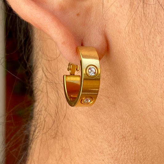 Aretes Dupe CARTIER Acero Inoxidable 5917-67