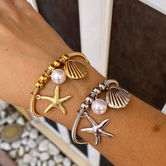 Pulsera Chapa De Oro 6175-13