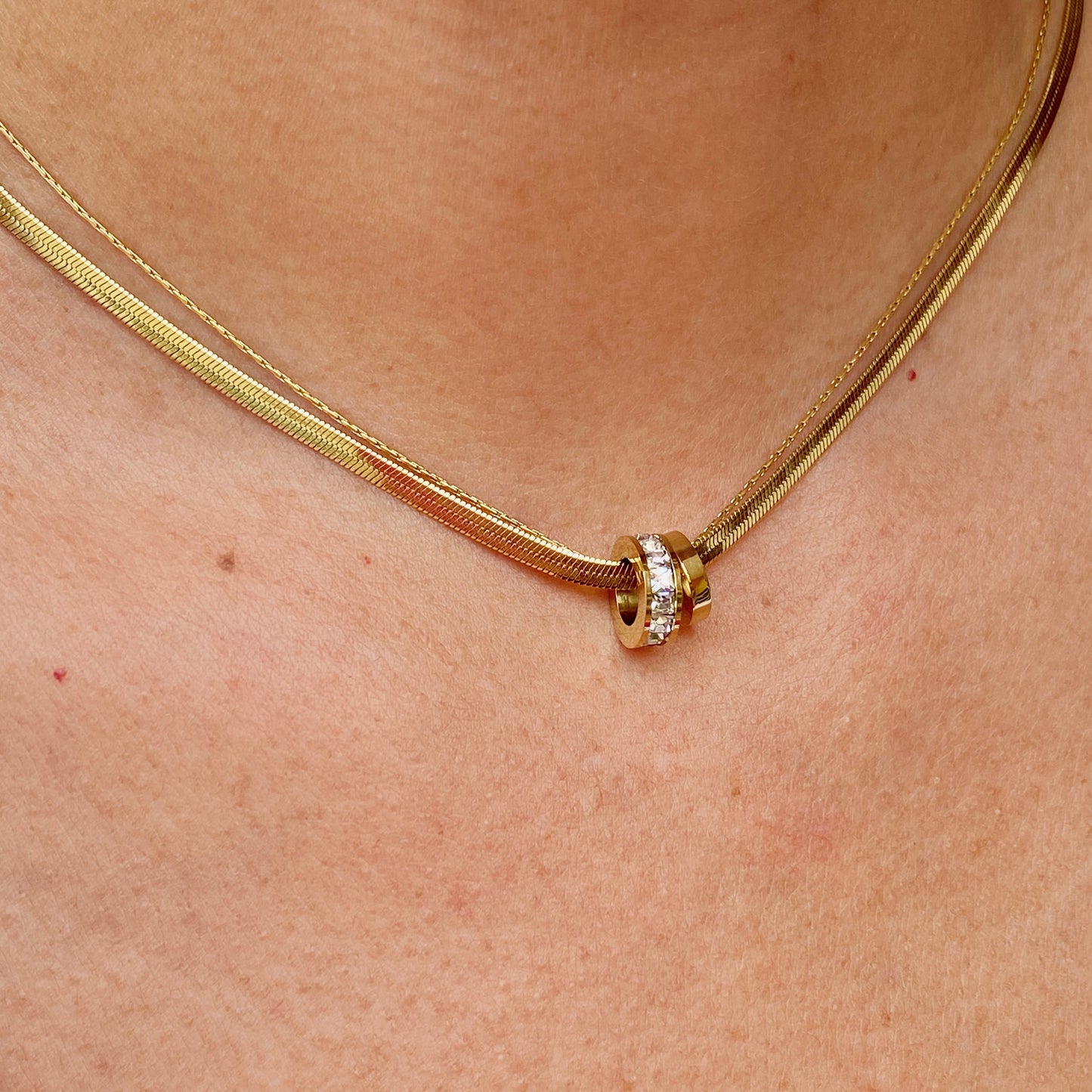 Collar Acero Inoxidable 6175-16