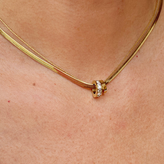 Collar Acero Inoxidable 6175-16