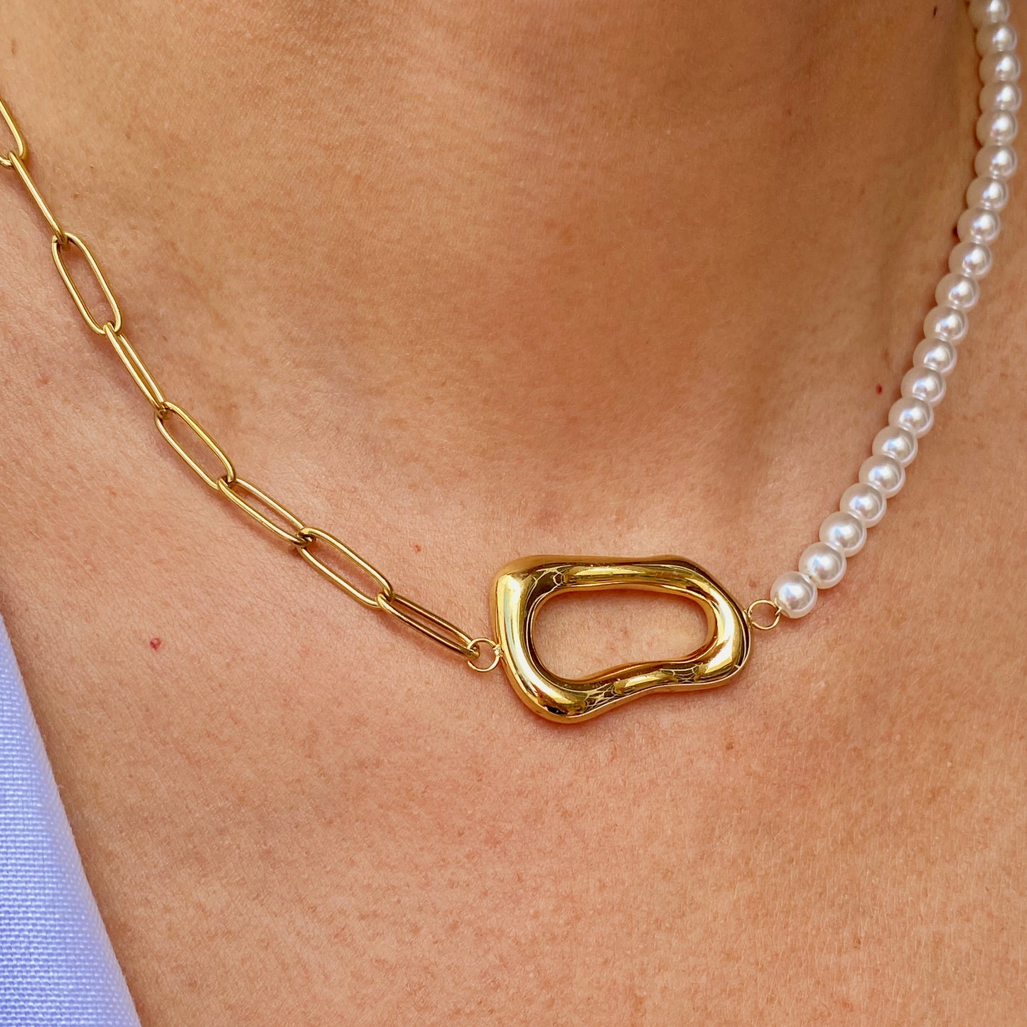 Collar Acero Inoxidable 6175-25