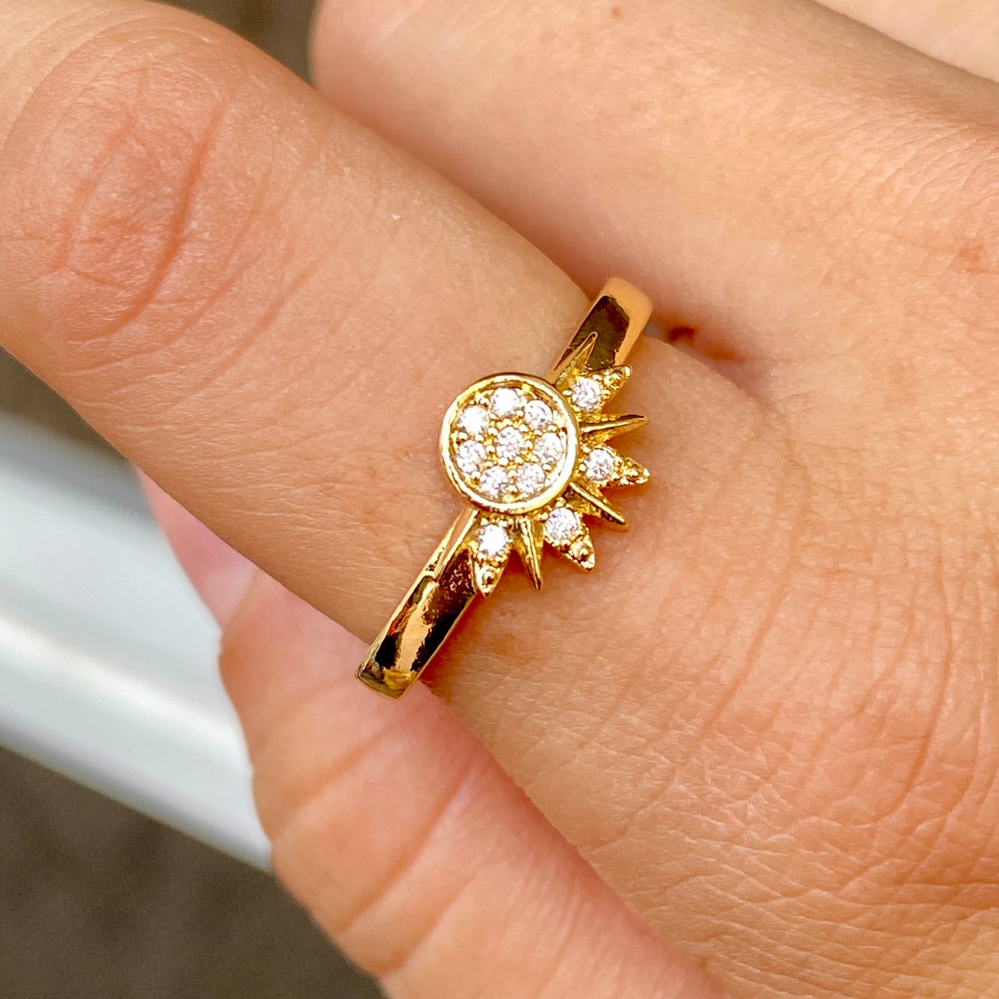 Anillo Dupe TIFFANY Chapa de Oro 7339-1