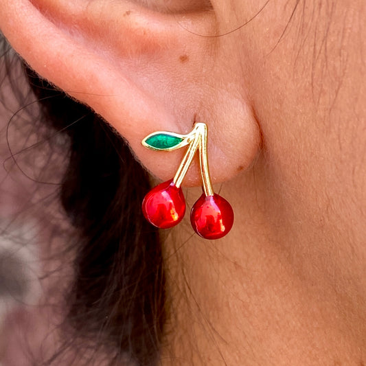 Aretes Chapa de Oro 7387-14