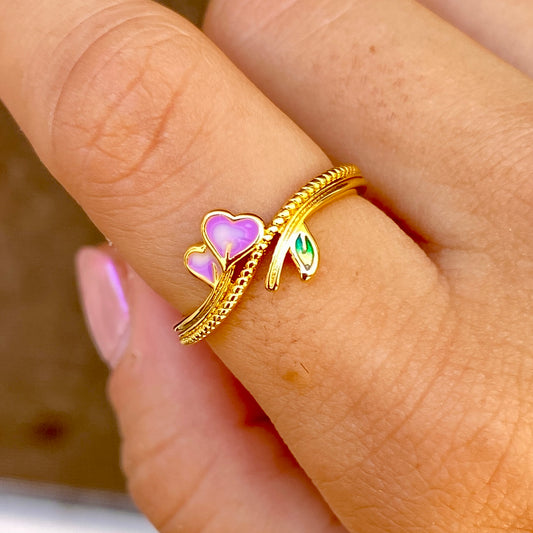 Anillo Chapa de Oro 7387-16