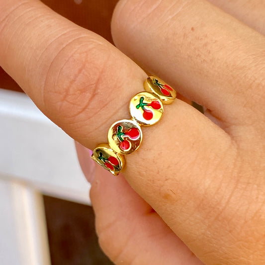 Anillo Chapa de Oro 7387-24