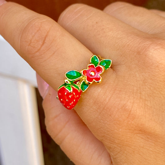 Anillo Chapa de Oro 7387-44