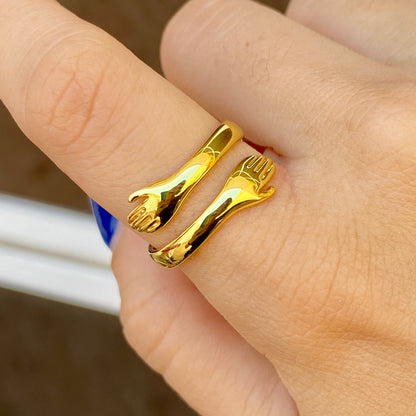 Anillo Acero Inoxidable Ajustable 7417-42