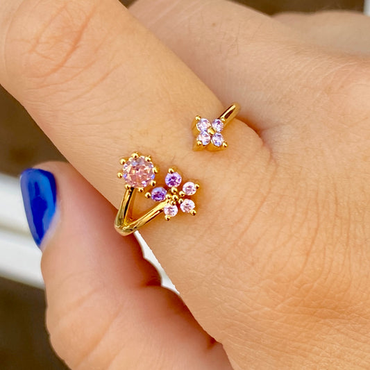 Anillo Chapa de Oro 7417-87
