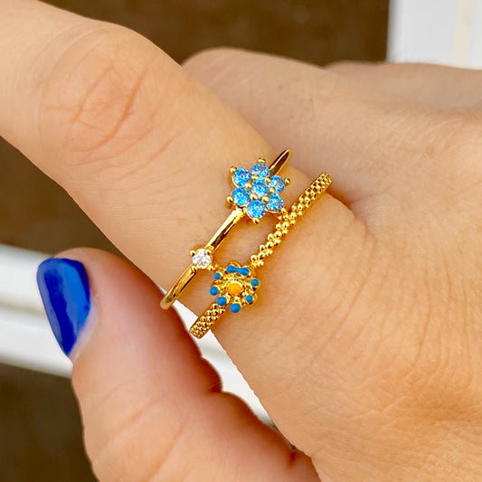 Anillo Chapa de Oro 7417-89