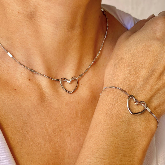 Set Collar Acero Inoxidable 8017-38