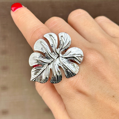 Anillo Hoja  Acero Inoxidable 8117-62