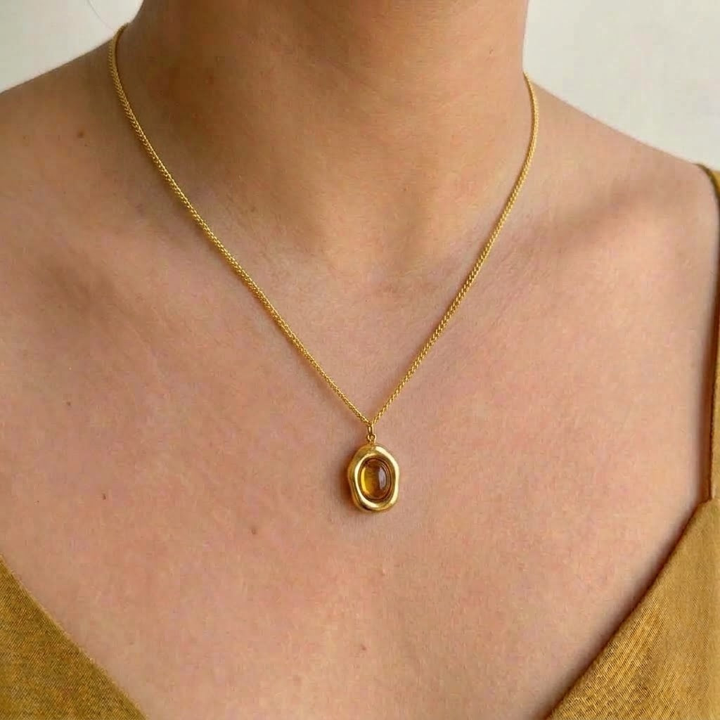 Collar Gota Carey Acero Inox 8196-22