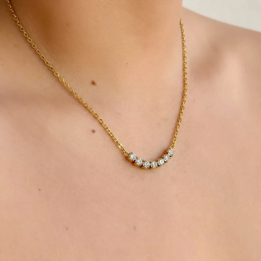 Collar Cadena Dorada Acero Inox 8279-109