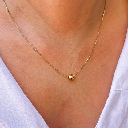 Collar Cadena Bola Titanio 8279-137