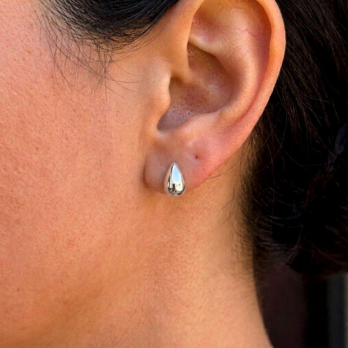 Aretes Gota Dorados Titanio 8279-140
