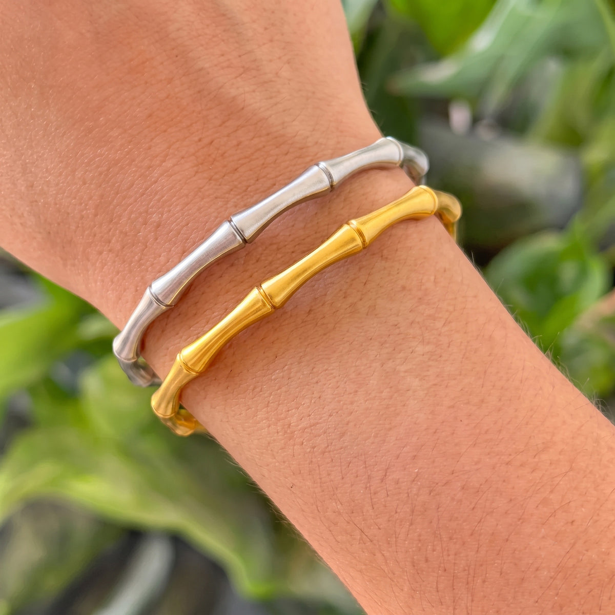 Pulsera Abierto Dorado Acero Inox 8279-142