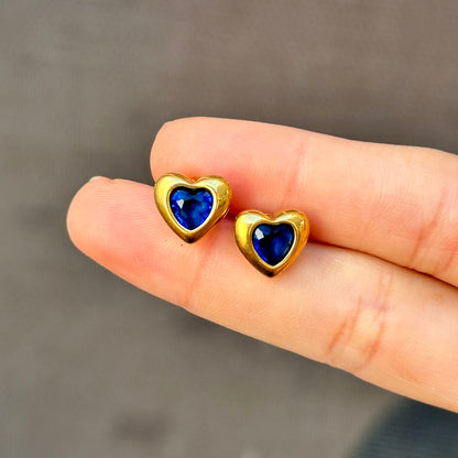 Aretes Corazon Acero Inox 8279-43