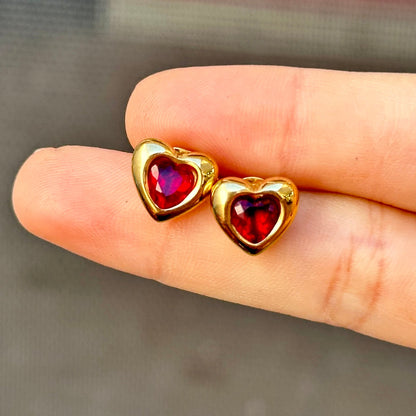 Aretes Corazon Acero Inox 8279-43