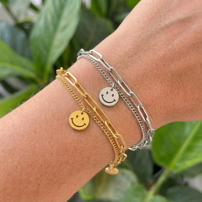 Pulsera Happy Face Acero Inoxidable 8279-48