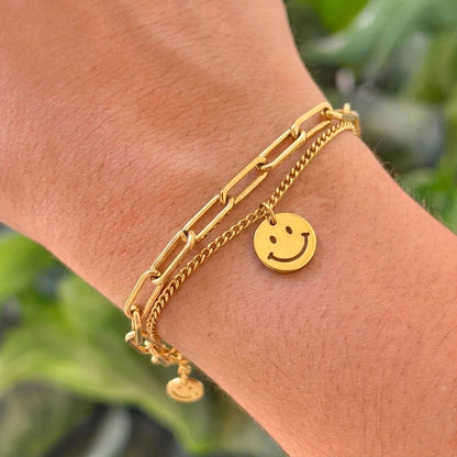 Pulsera Happy Face Acero Inoxidable 8279-48