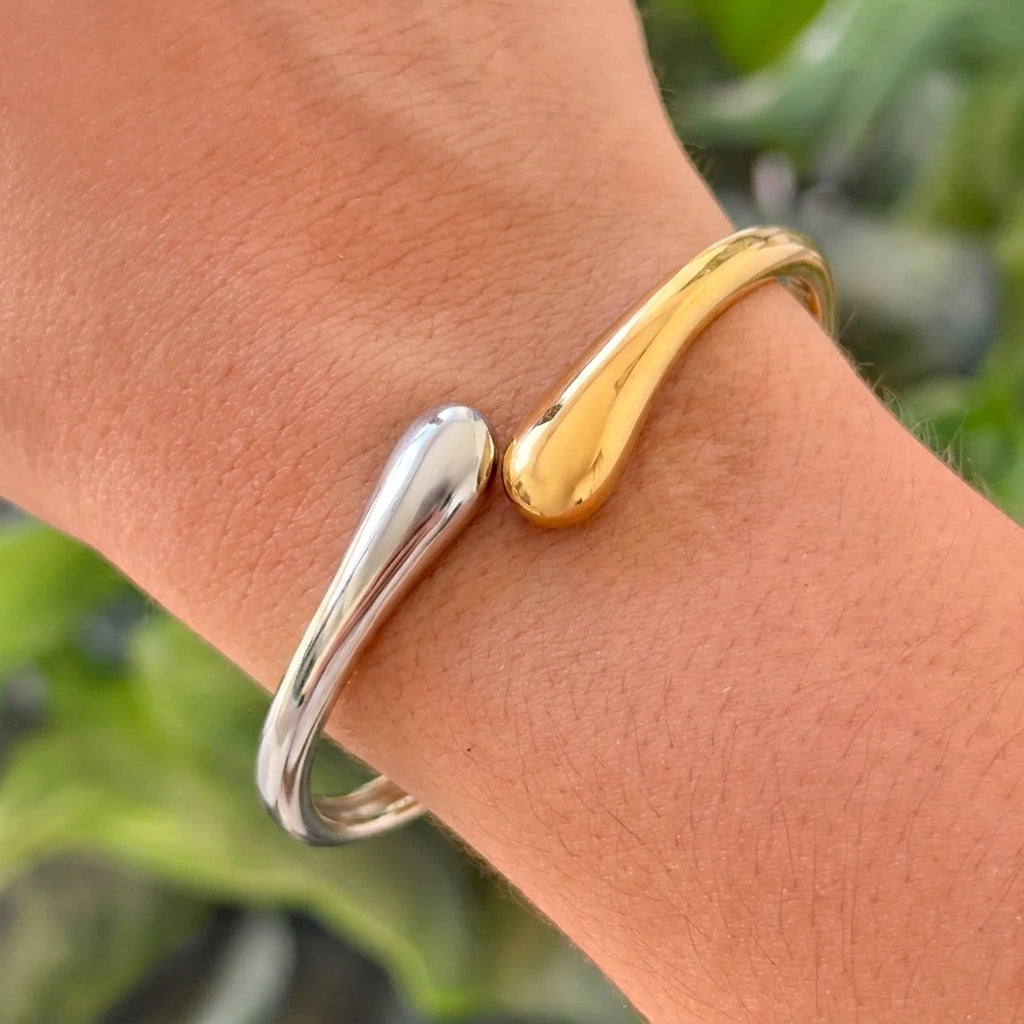 Pulsera Bicolor Acero Inox 8279-78
