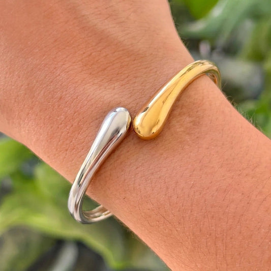 Pulsera Bicolor Acero Inox 8279-78