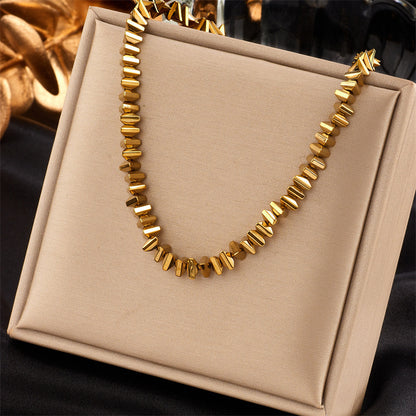 Collar Acero Inox Corte Billon 8474-10